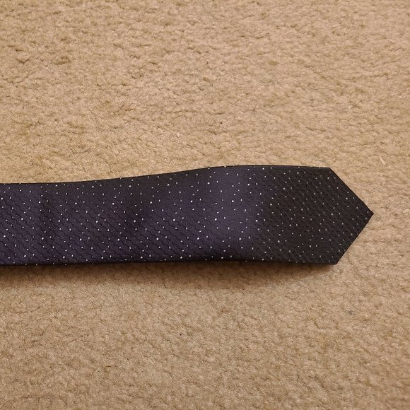 Slim tie - Dark purple color - Picture 1 of 2